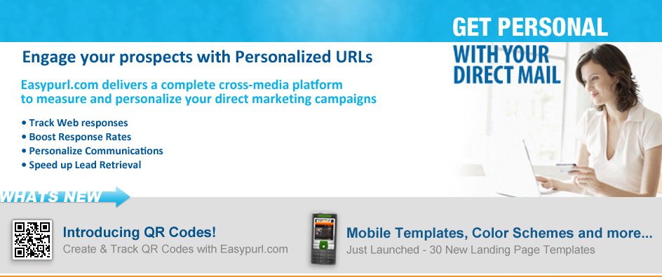 Engage your prospects with Personalized URLs