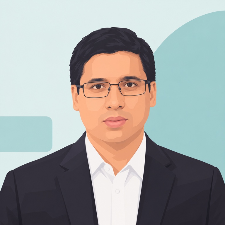Portrait of Sourish Kumar, Director, Finance at EasyPURL