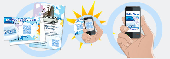 Connect with QR codes